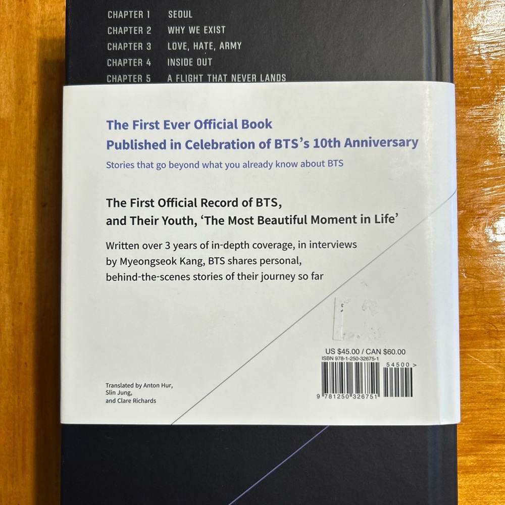Beyond the Story : 10-Year Record of BTS by Myeongseok Kang and BTS (HC Book) - Picture 6 of 11